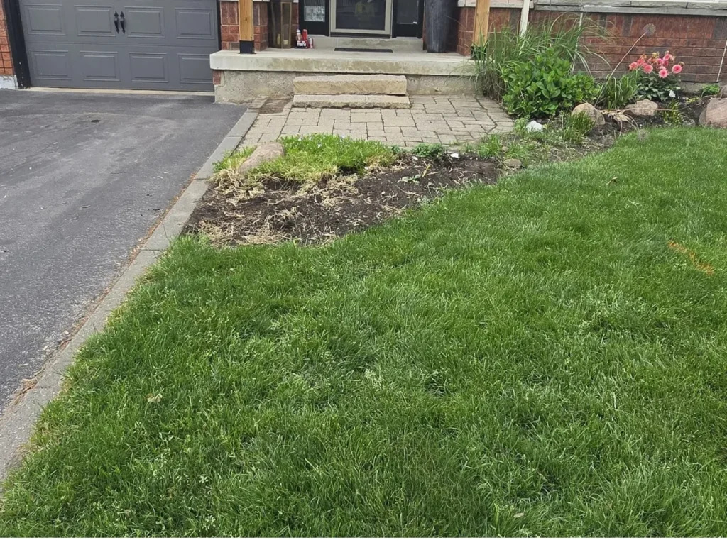 Site preparation for interlocking stone project
